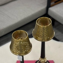 Tekli Pirinç Şamdan Başlığı