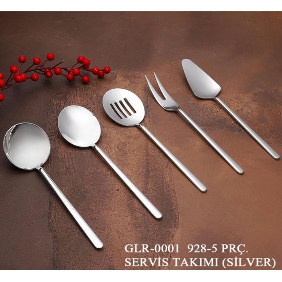 5 Parça Servis Takımı (Silver)