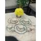 ROYKING Bone China 6 Kişilik 42 Parça Kahvaltı Seti