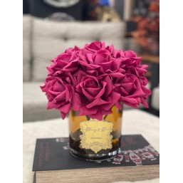 15 Güllü Dekoratif Vazo 