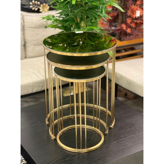 Ring Model Eskitme Renk kKaplama Bronz Aynalı 