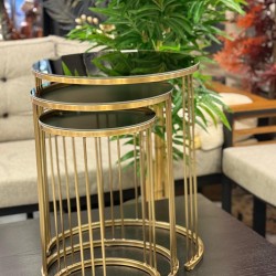 Ring Model Eskitme Renk kKaplama Bronz Aynalı 