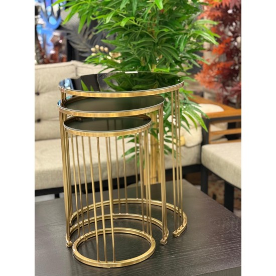 Ring Model Eskitme Renk kKaplama Bronz Aynalı 