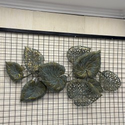 Metal Ferforje Eskitme Boyalı Duvar Pano 