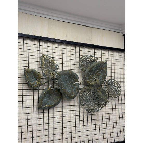 Metal Ferforje Eskitme Boyalı Duvar Pano 