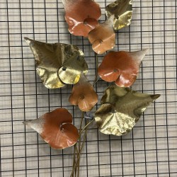 Metal Ferforje 10’lu Duvar Dekor Ayna 