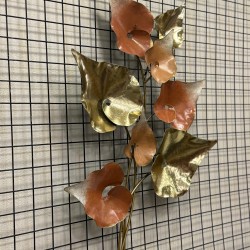 Metal Ferforje 10’lu Duvar Dekor Ayna 