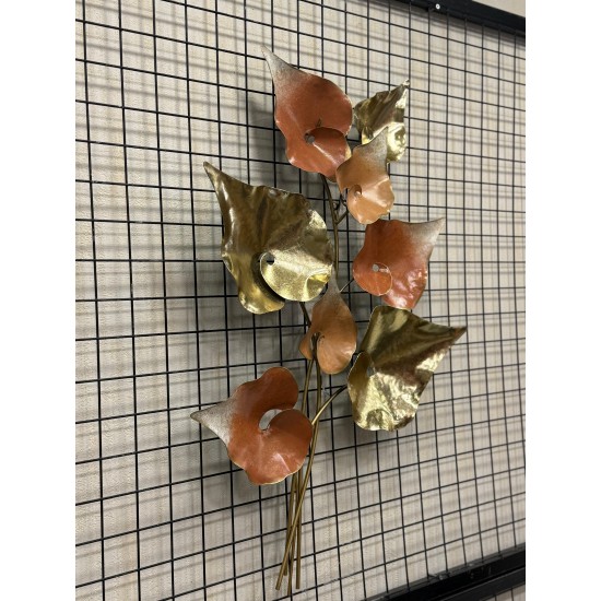 Metal Ferforje 10’lu Duvar Dekor Ayna 