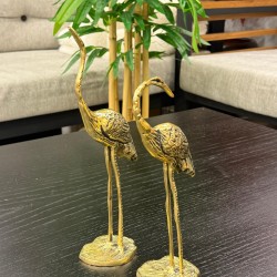 2’li Pirinç Dekor Filamingo