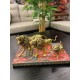 Metal Pirinç Dekor 3’lü Set Aslan Biblo 