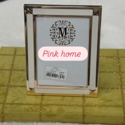 Metal Altın Renk Dekorlu Resim Çerçevesi