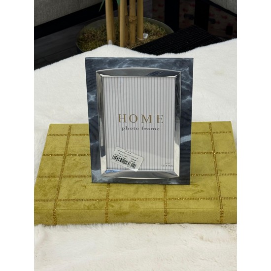 Pvc Gümüş Renk Dekorlu Resim Çerçeve 