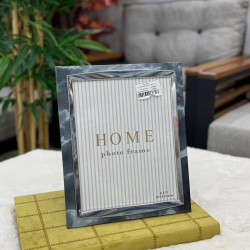 Pvc Gümüş Renk Dekorlu Resim Çerçeve 