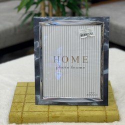 Pvc Gümüş Renk Dekorlu Resim Çerçeve 