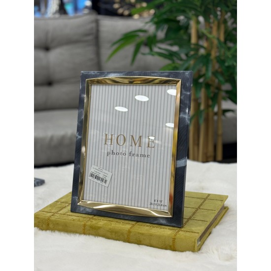 Pvc Altın Renk Dekorlu Resim Çerçeve 