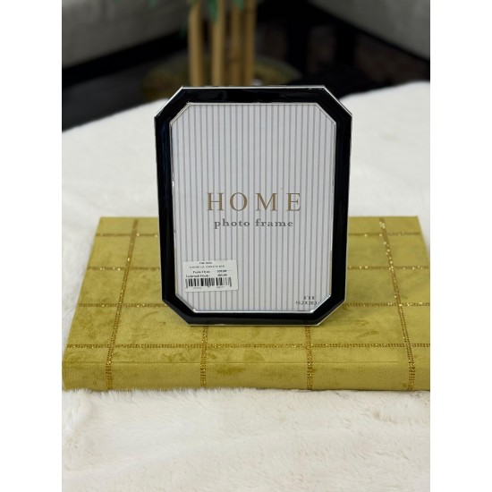 Metal Kasa Gümüş Siyah Renk Resim Çerçeve 