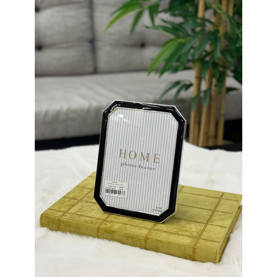 Metal Kasa Gümüş Siyah Renk Resim Çerçeve 