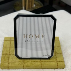 Metal Kasa Gümüş Siyah Renk Resim Çerçeve 