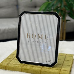 Metal Kasa Gümüş Siyah Renk Resim Çerçeve 