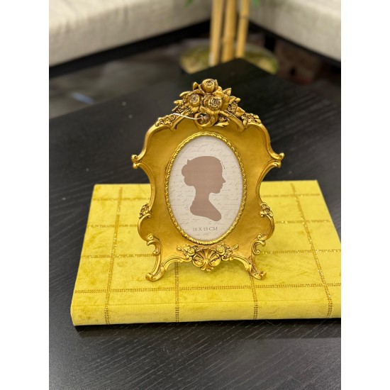 Polyester Gold Renk Resim Çerçevesi 