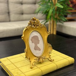 Polyester Gold Renk Resim Çerçevesi 