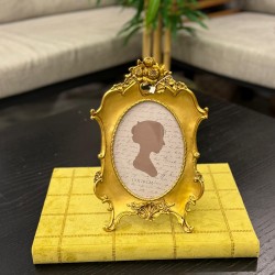 Polyester Gold Renk Resim Çerçevesi 