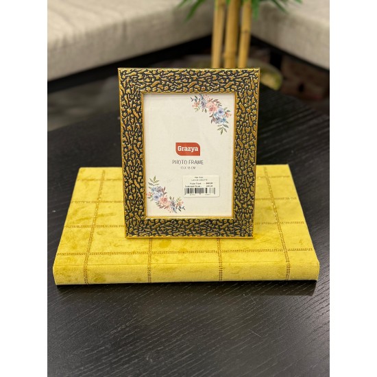 Pvc Altın Renk Eskitme Resim Çerçevesi 