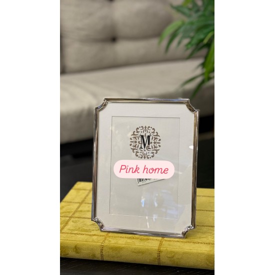 Metal Kasa Gümüş Renk Kaplama Resim Çerçevesi