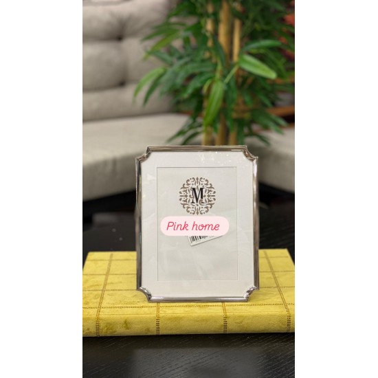 Metal Kasa Gümüş Renk Kaplama Resim Çerçevesi