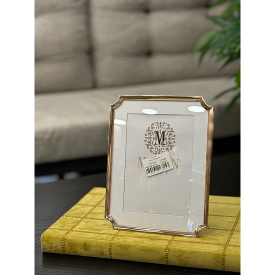 Metal Kasa Altın Renk Kaplama Resim Çerçevesi