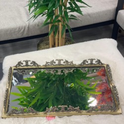 Eskitme Dikdörtgen Tepsi