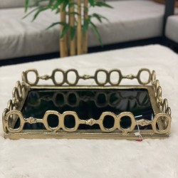 Gold Halka Model Tepsi