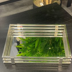 Gümüş Döküm Çubuk Model Tepsi