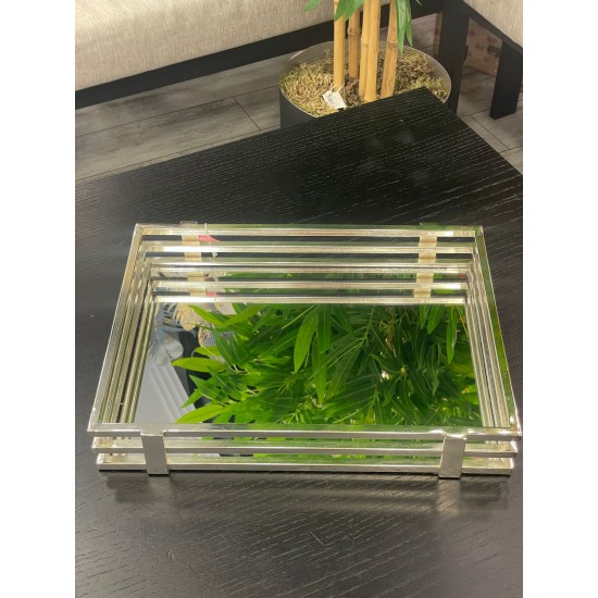 Gümüş Döküm Çubuk Model Tepsi