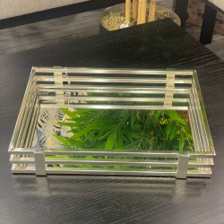 Gümüş Döküm Çubuk Model Tepsi