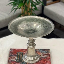 Gümüş Renk Alüminyum Döküm Masa Üstü Meyvelik