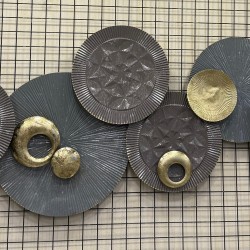 Ferforje Metal Duvar Pano