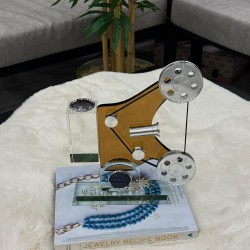 Kristal Detaylı Film Makinesi Dekoratif Obje