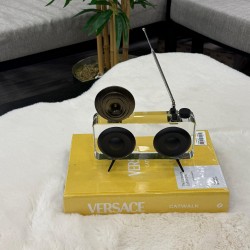 Kristal Detaylı Dekoratif Radyo Obje